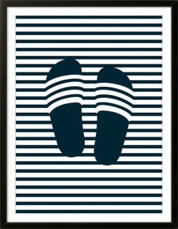 3D Black Stripes