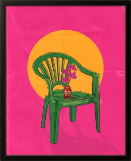 Chair & Flower